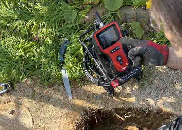 水道業者が持っている管内カメラってどんな工具？